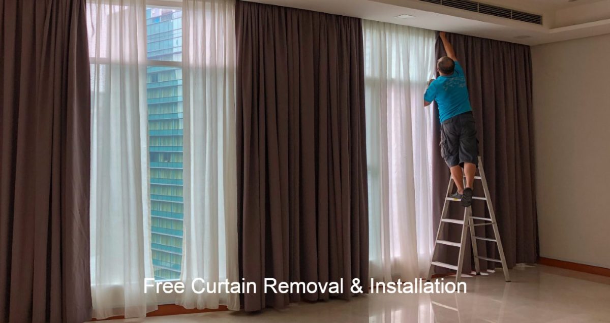 curtain cleaning removal installation